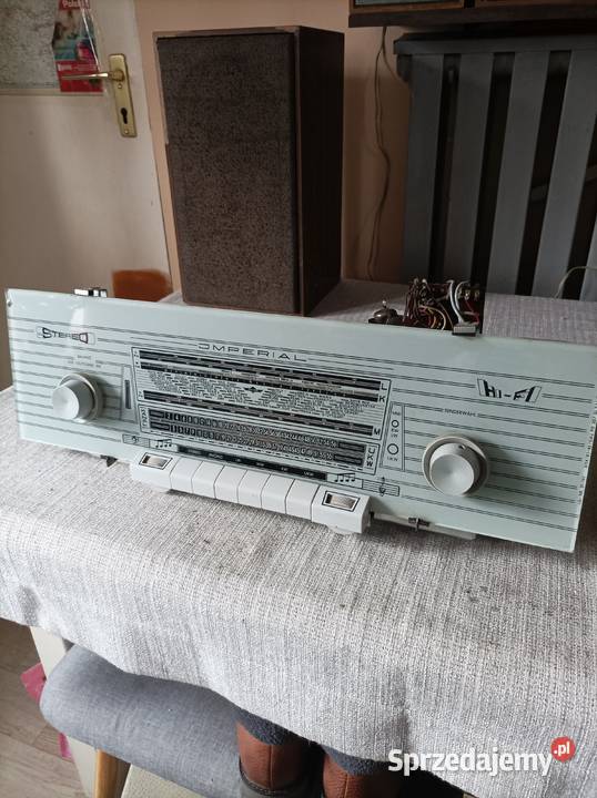 Imperial Stereo HiFi amplituner lampowy mazowieckie Płock