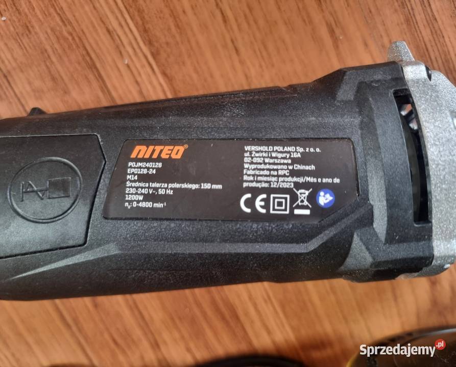 Polerka samochodowa Niteo 1200 W nowa Jastrzębie-Zdrój
