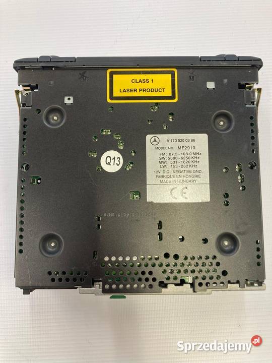 Radio mercedes A170 820 03 86 Częstochowa sprzedam