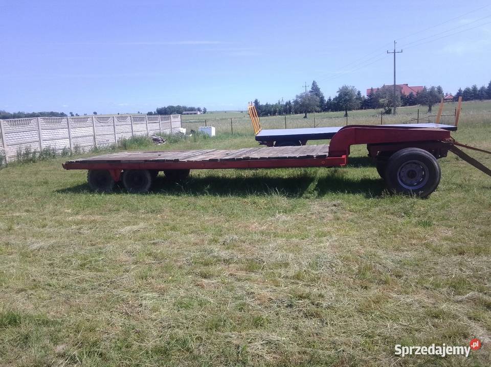 Przyczepa niskopodwoziowa Łomża