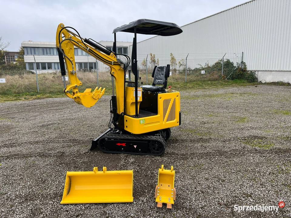 Minikoparka GG800 marki Gunter Grossmann Lidzbark sprzedam