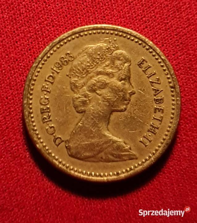 One Pound Elizabeth ll 1983 Moneta Katowice sprzedam