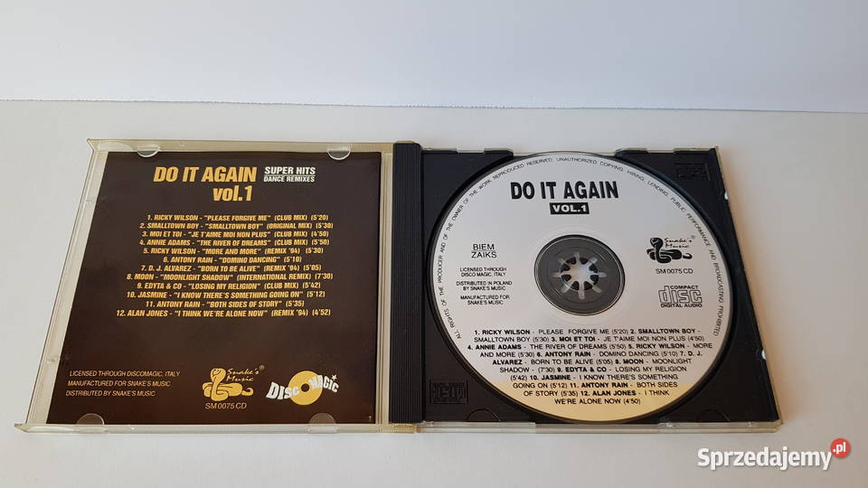 Do It Again vol 1 CD Snakes Music sprzedam
