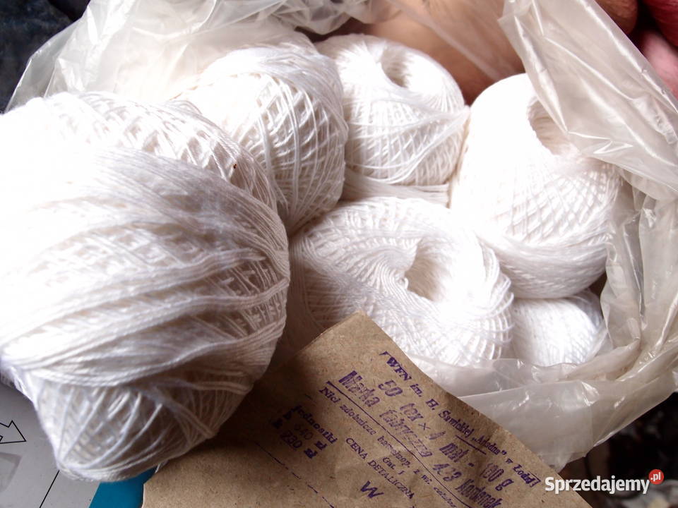 Nici zdobnicze bawełniane ariadna Napy zapinki łódzkie