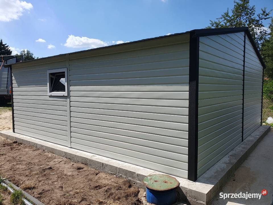 Garaż blaszany garaże na wymiar blaszaki