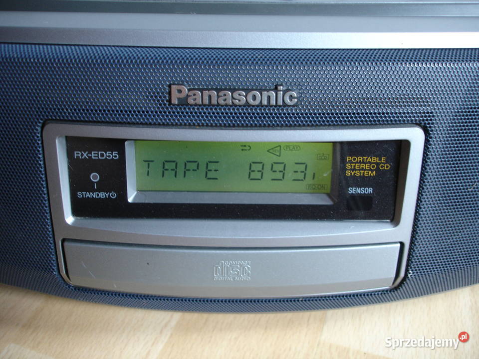 Radiomagnetofon PANASONIC RXED55