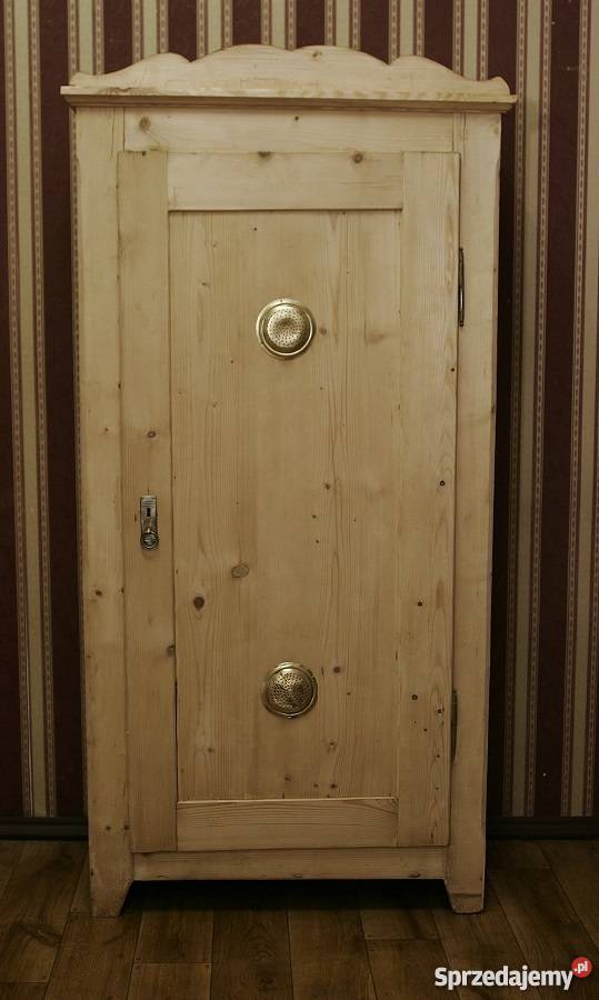 PIĘKNA SZAFA CHLEBOWA OCZYSZCZONA 2 ANTYK Meble
