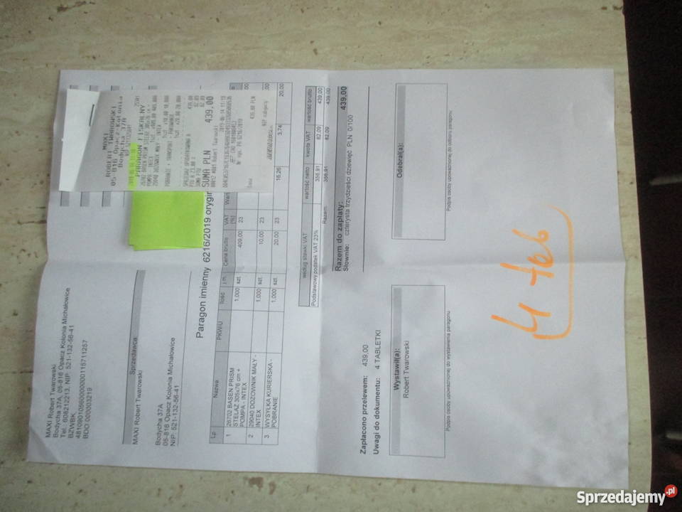 Basen ogrodowy 305x76 4500 lit Mława sprzedam