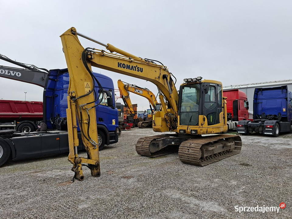 Koparka gąsienicowa Komatsu PC138US11 Joystick Koparki Kraków sprzedam