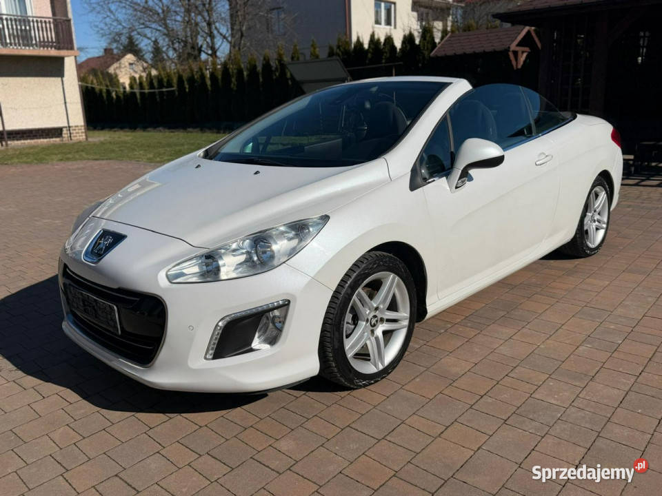 Peugeot 308 CC Bezwypadkowy piękny cabriolet serwisowany w ASO 308 CC Rzeszów