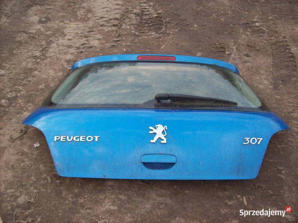 Peugeot 307 Tylna klapa z szyba Karoseria