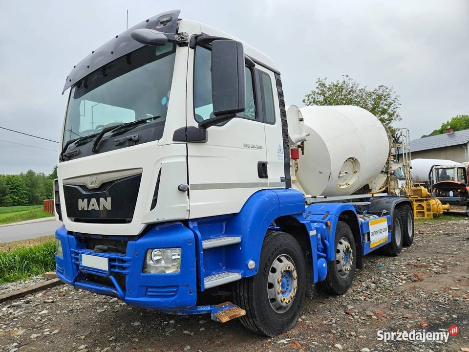 MAN TGS 32360 HYMEX Betonomieszarka MIXER HYMEX sprowadzony podkarpackie Ropczyce