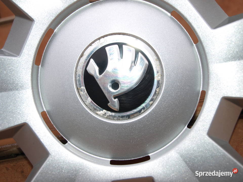 Skoda kołpaki 15 oryginalne komplet 4 sztuki wielkopolskie Kalisz