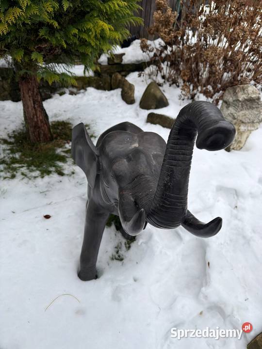 Słoń słonie z brązu duże i solidne dolnośląskie Długopole-Zdrój sprzedam