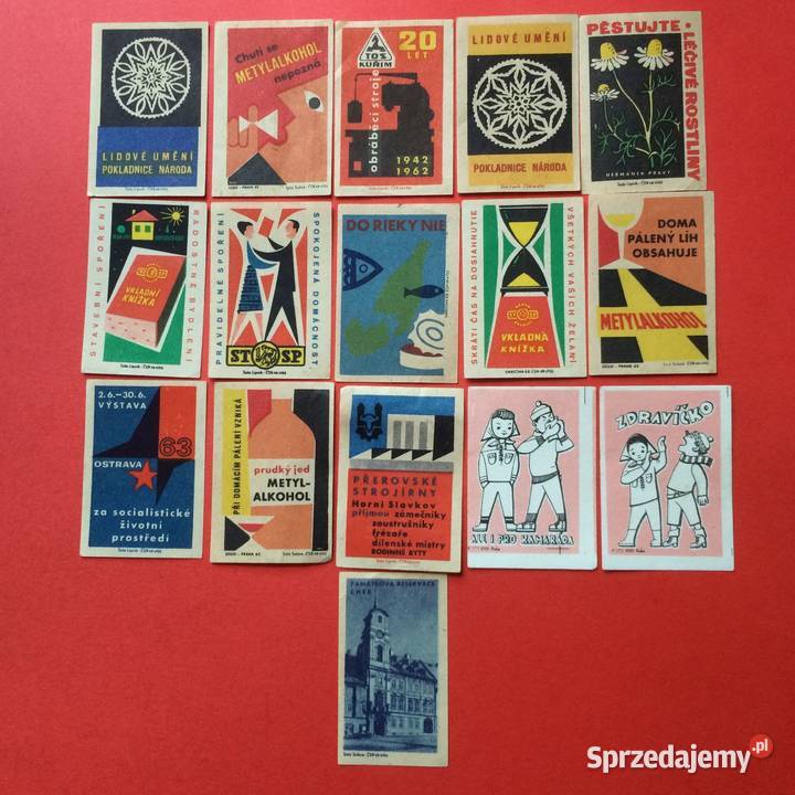 2078 Zagraniczne Etykiety Na Pudełka Zapałek Szczecin