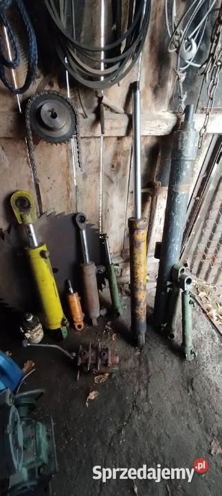 Siłownik hydrauliczny łuparka koparka prasa tur