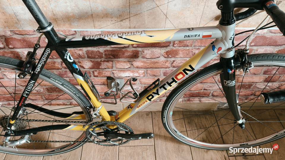 Rower szosowy Python DK03FA Karbonowy widelec i Wejherowo