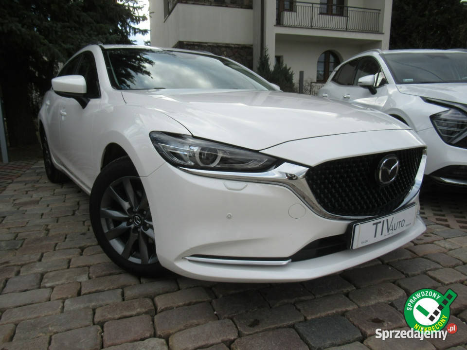 Mazda 6 BEZWYPADKOWY Fabryczna Gwarancja HUD ACC ASR (kontrola trakcji) Warszawa