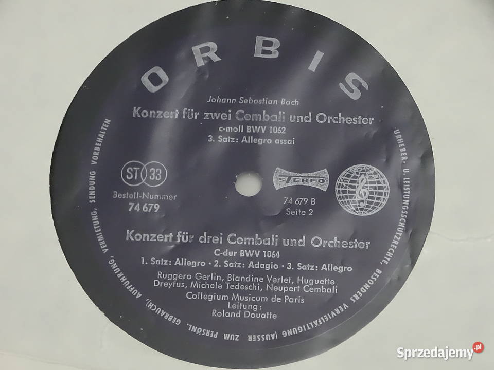 Johann Sebastian Bach Die Cembalo Konzerte Box 5 Płyty i kasety Biłgoraj