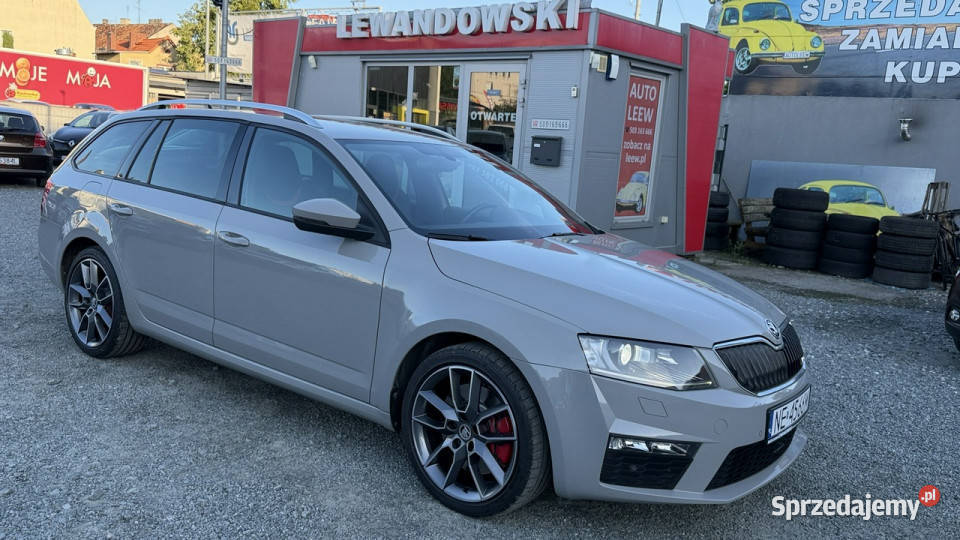 koda Octavia VRS 20 Diesel Moc 184 Automat łopatki zmiany biegów warmińsko-mazurskie Elbląg