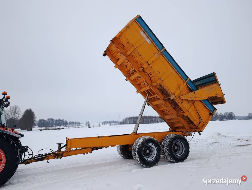 Przyczepa wywrotka zarejestrowana Rolland 14ton Kożuszki