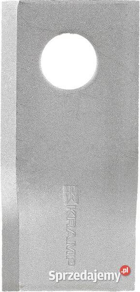 Nożyk kosiarki rotacyjnej lewy 100x48x3 mm otwór Kamionna sprzedam