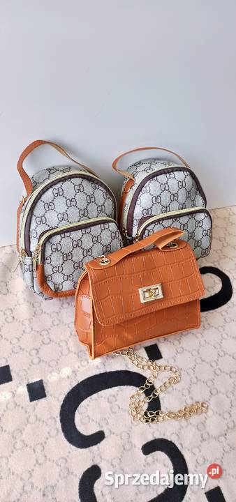 PROMOCJALATOPiękne damskie torebki plecakiBeżowy mazowieckie Warszawa