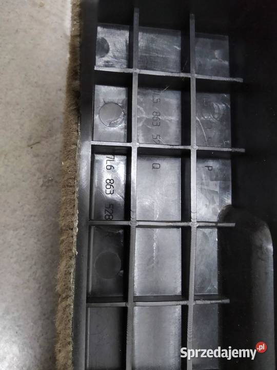 TAPICERKA BOCZEK BAGAŻNIKA PODŁOGA OSŁONA PASA