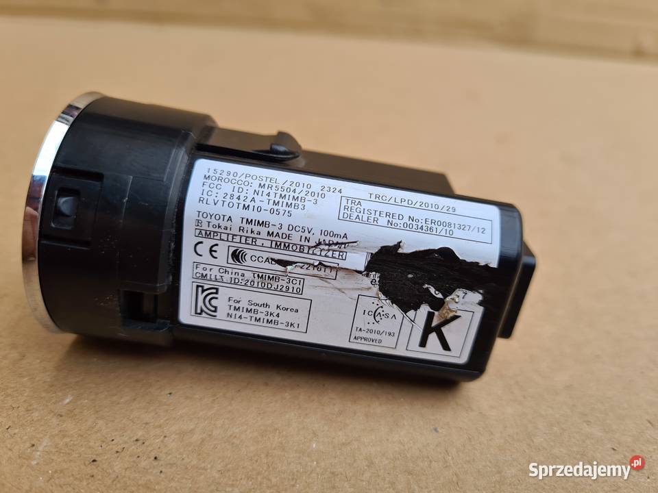 Toyota Auris II E18 włącznik przełącznik START Legnica