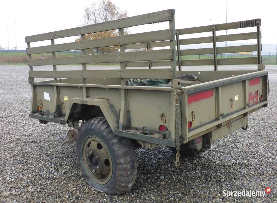 Przyczepa rolnicza Solidna przyczepa wojskowa Kraków