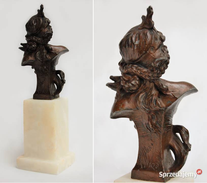 Salome rzeźba stylizowana na brąz marmur Francja Lublin