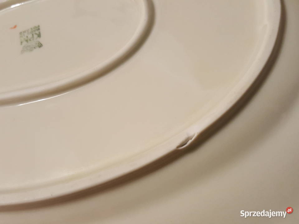 PORCELANA KPM 2 półmiski salaterka miska i Złotniki