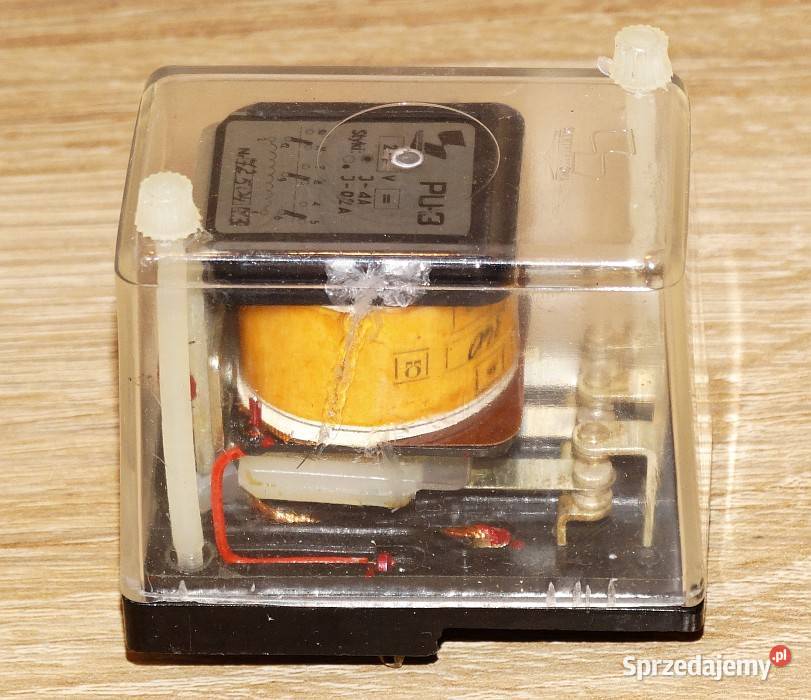 Przekaźnik PU3 ELEKTROBUDOWA 4 A 250 VAC cewka śląskie Gliwice