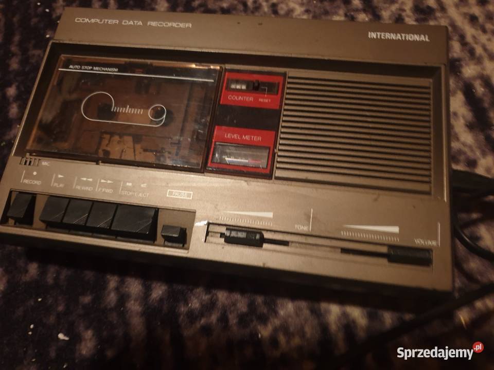 Magnetofon do komputera vintage
