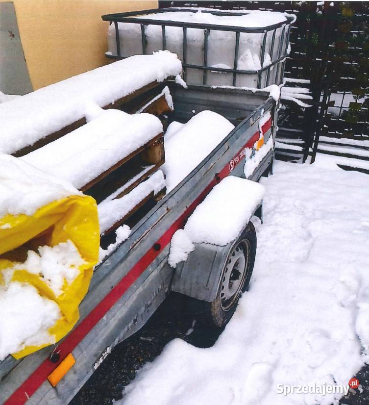 Przyczepka Tema sprzedaż syndyka udział 12 burtowe lubelskie Międzyrzec Podlaski