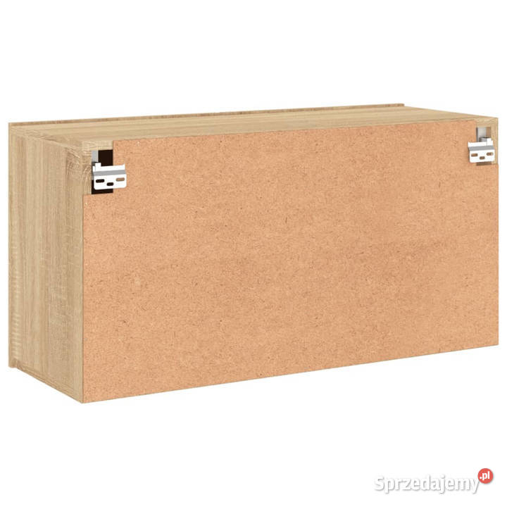 Ścienna szafka TV dąb sonoma 80x30x41 WM836956 Warszawa