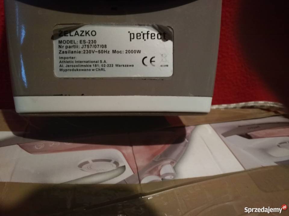 4 żelazka 3 parowe 1 zwykłe z czasów DDR