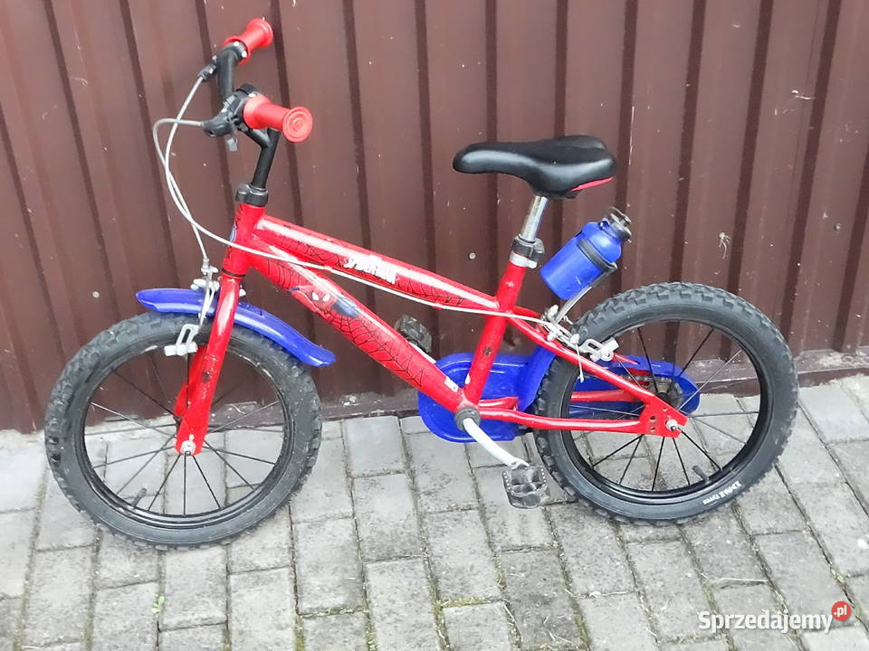Rowerek dziecięcy 16 SpiderMan Marvel chłopca 46