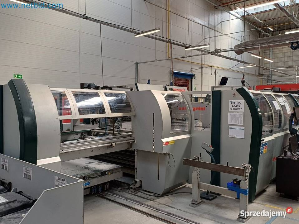 Automatyczne centrum gnące SALVAGNINI P41816 ABT Produkcja śląskie Mysłowice sprzedam
