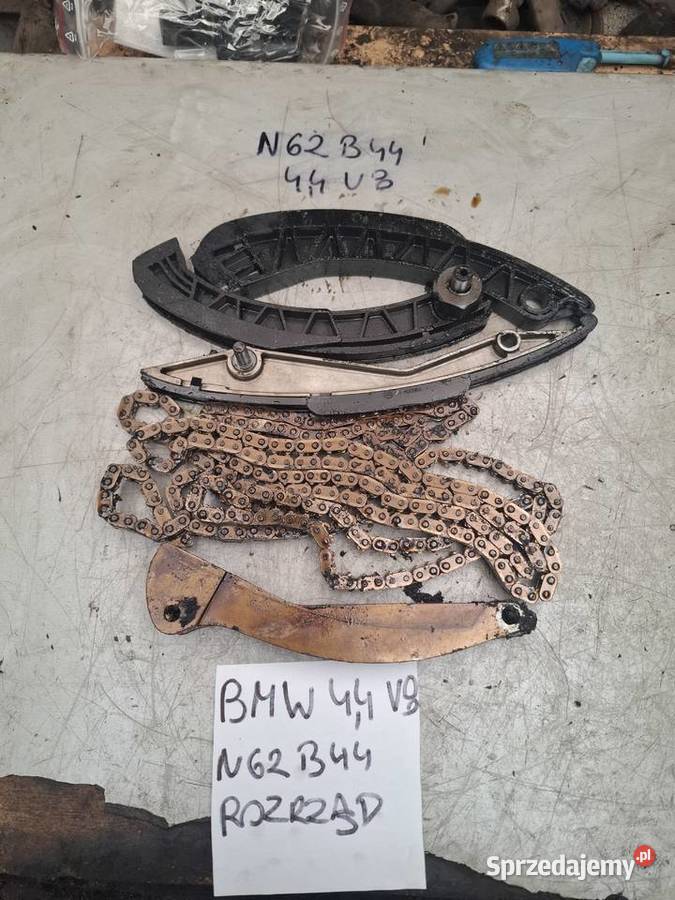 BMW 44 V8 E60 E65 N62B44 rozrząd łańcuch ślizgi Kielce