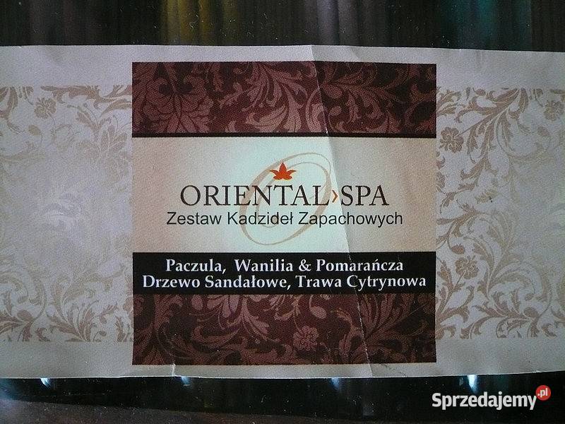 NOWY Zestaw Kadzidełek Zapachowych ORIENTAL SPA