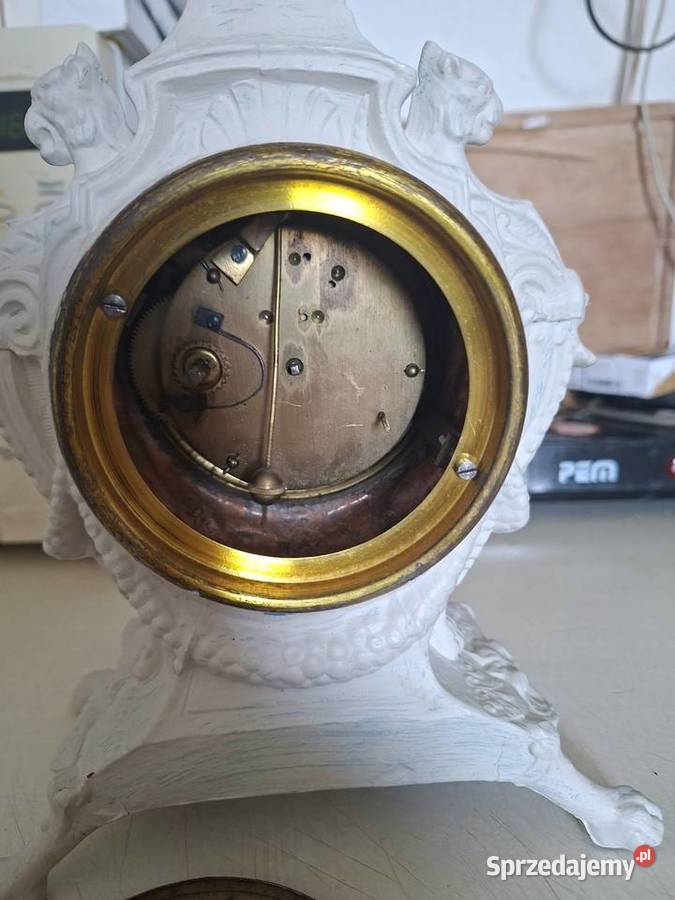 Francuski zegar kominkowy chodzik Dom i Ogród Rzeszów