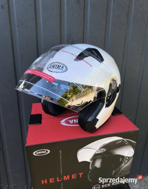 Kask motocyklowy Awina z blendą Kaski