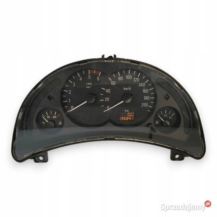 LICZNIK ZEGARY Opel Corsa C 13 CDTI Diesel 195 osobowe Wyposażenie wnętrza