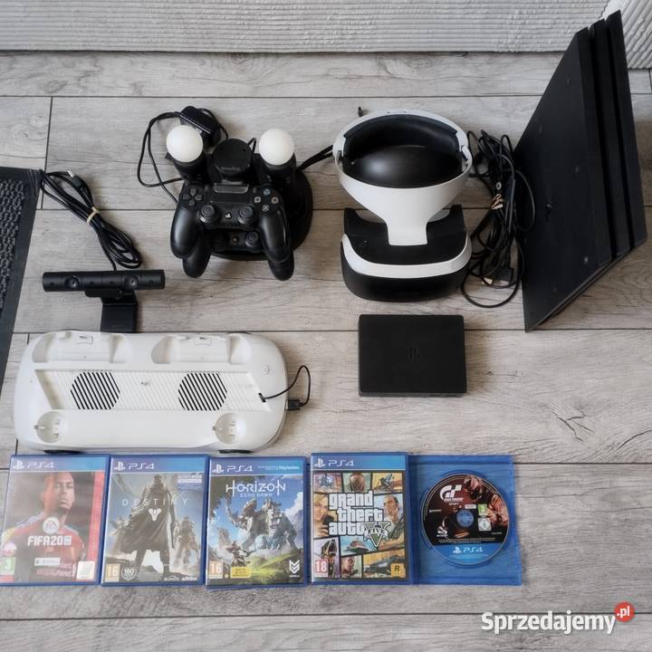 Konsola 4 PRO dysk 1T Zestaw VR Kraków