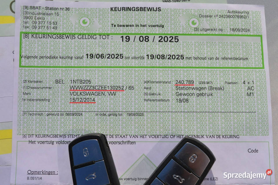 Volkswagen Passat 16 TDI Serwis Panoramadach czujnik parkowania Hrubieszów
