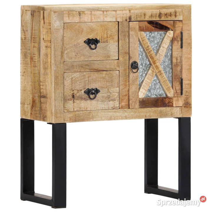 Szafka 60 x 30 x 76 lite drewno mango WM282758 mazowieckie sprzedam