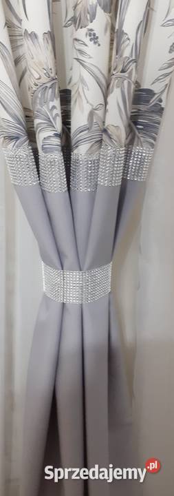 Zasłony jasno szare