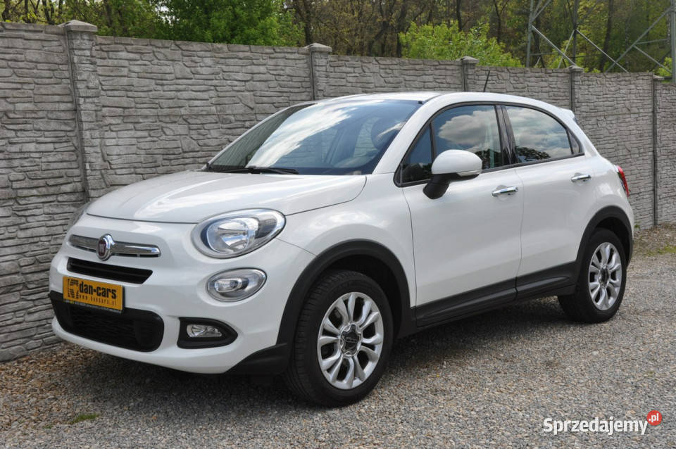 Fiat 500x 14T 140 Navi Półskóra Czujniki śląskie Dąbrowa Górnicza