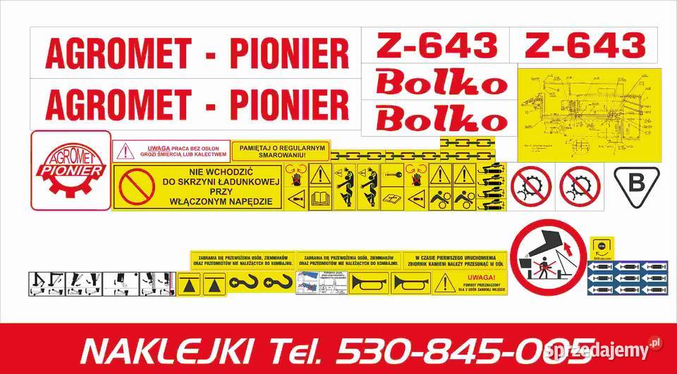 Naklejki Poznaniak Anna AgrometPionier Bolko Pleszew